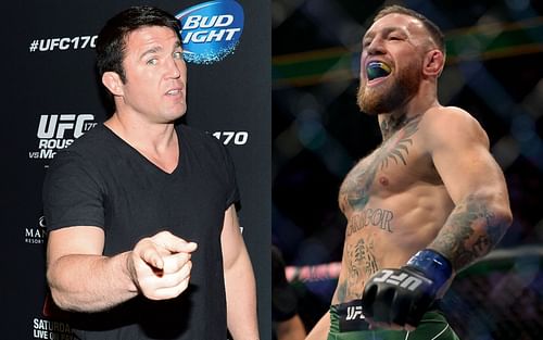 Chael Sonnen (left) and Conor McGregor (right)