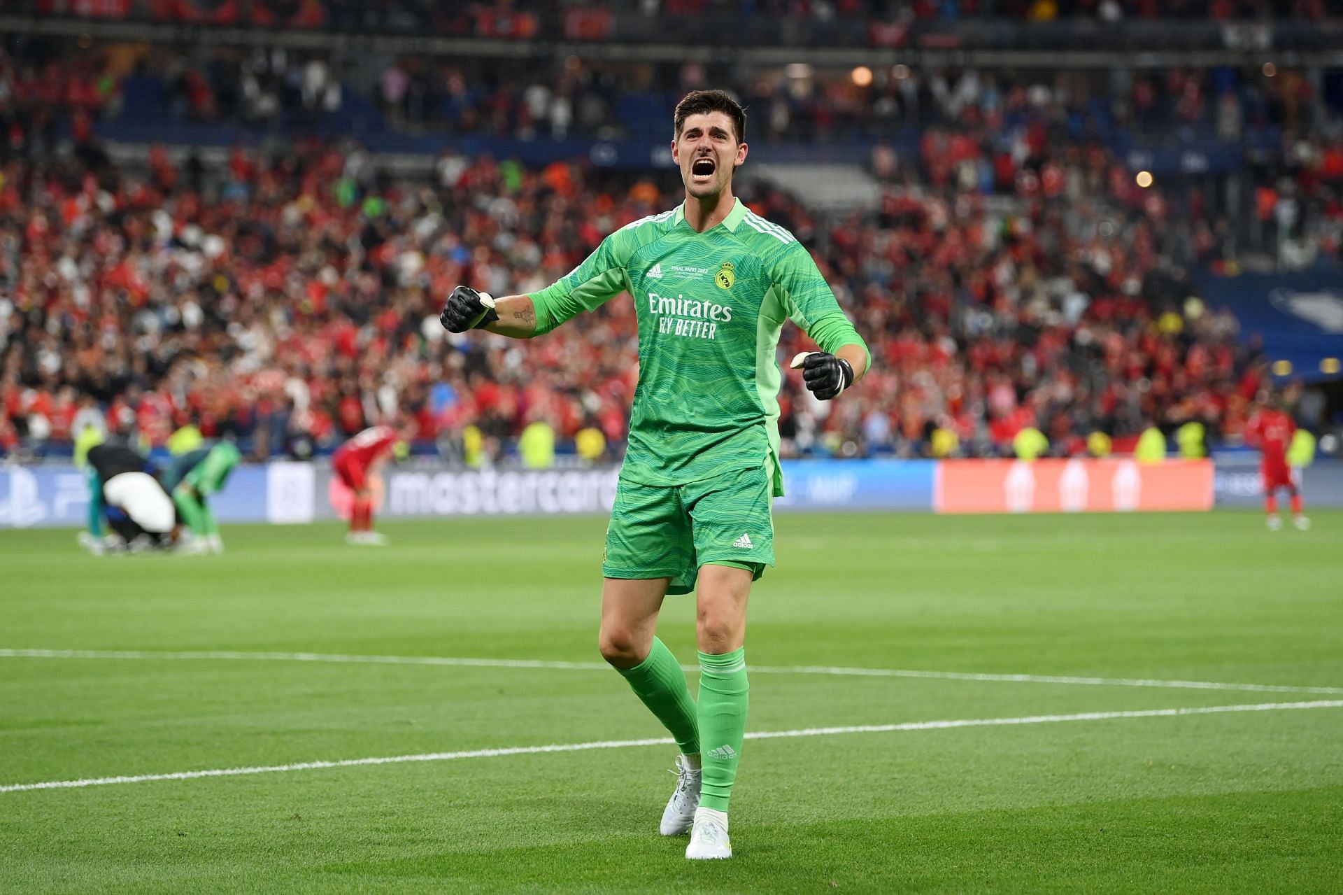 Courtois was named man of the match for his performance in the fnal