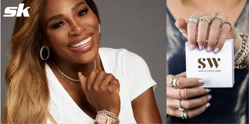 Serena Williams dons her new jewelry