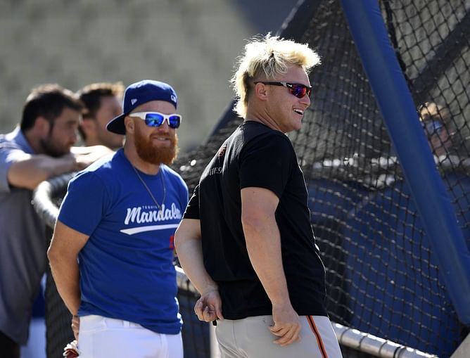 "Dancing Queen up to bat!" "The Giants lead the league in walk-up songs" - Joc Pederson debuted a new walk-up song today and San Francisco Giants fans absolutely loved it
