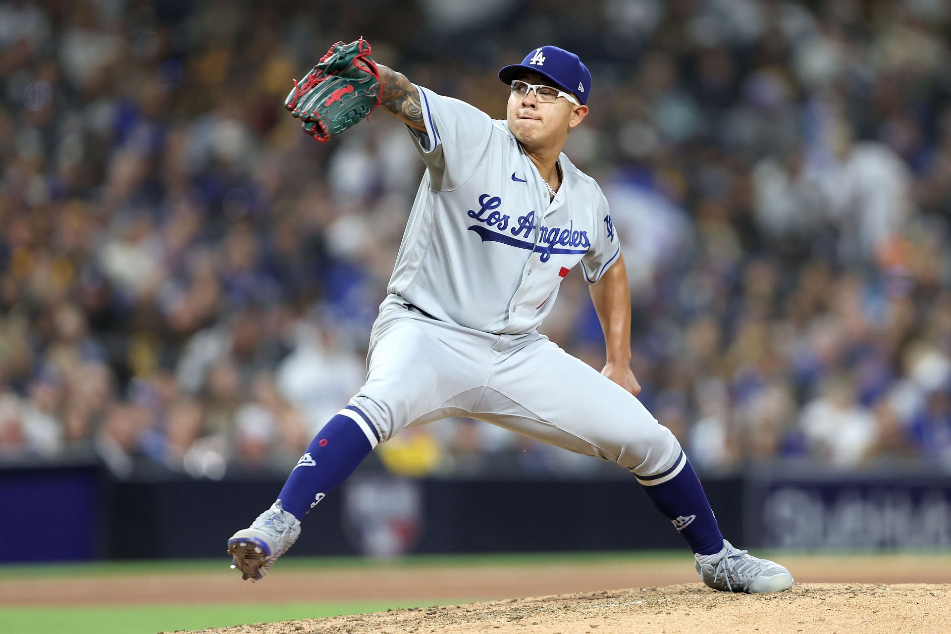 The Dodgers&#039; Julio Urias takes the hill Tuesday.