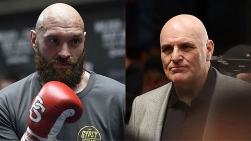 Tyson Fury (left), John Fury (right) [images courtesy of Getty]