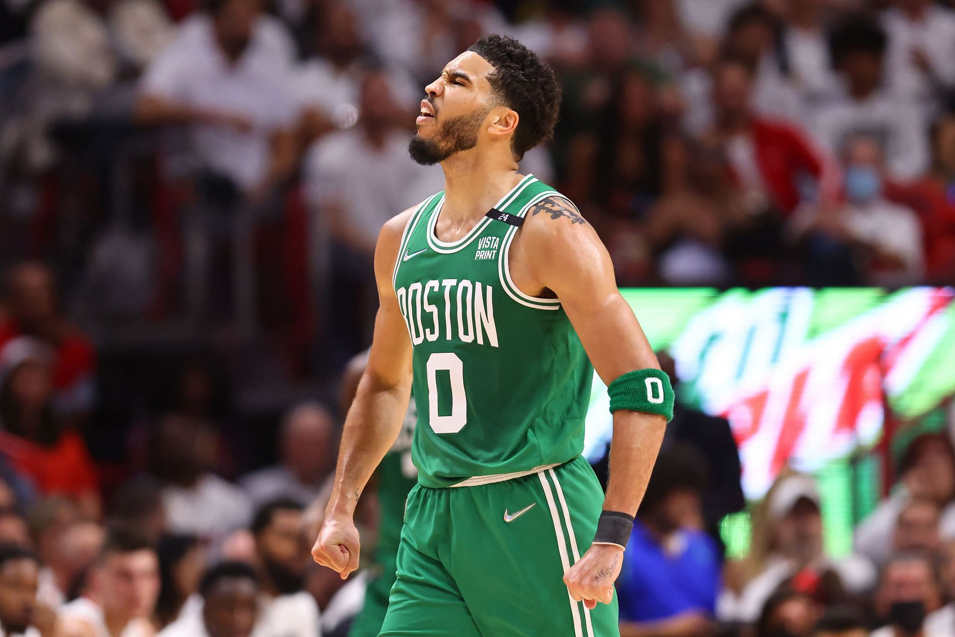 Jayson Tatum looks to give his team a 2-1 lead tonight at home.