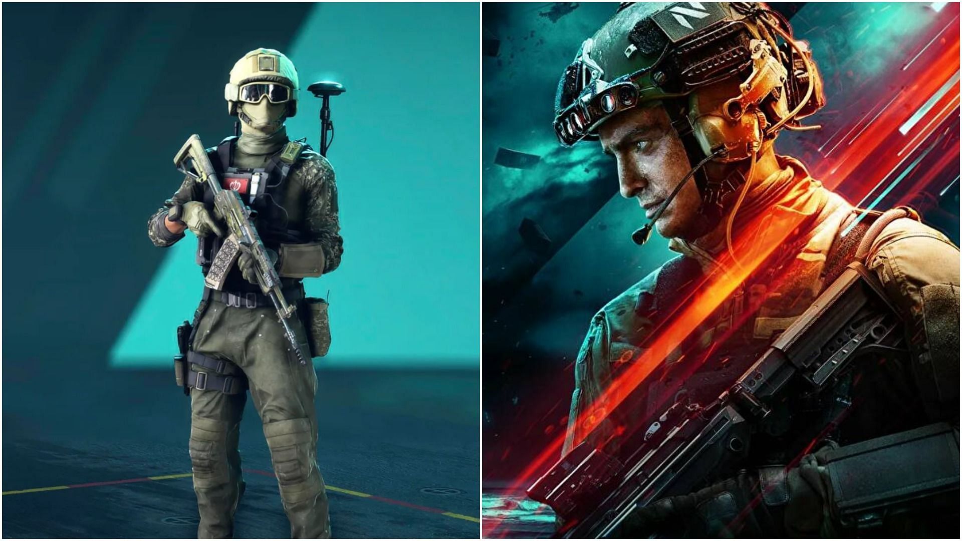 Battlefield 2042 has introduced a helmet from the previous game (Images via DICE)