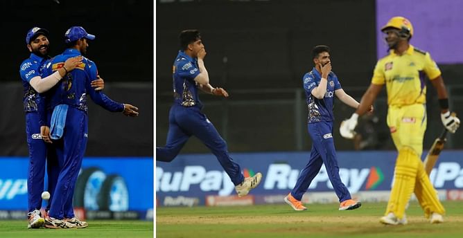 [Watch] Tilak Varma takes a brilliant reflex catch at cover to dismiss CSK's Dwayne Bravo