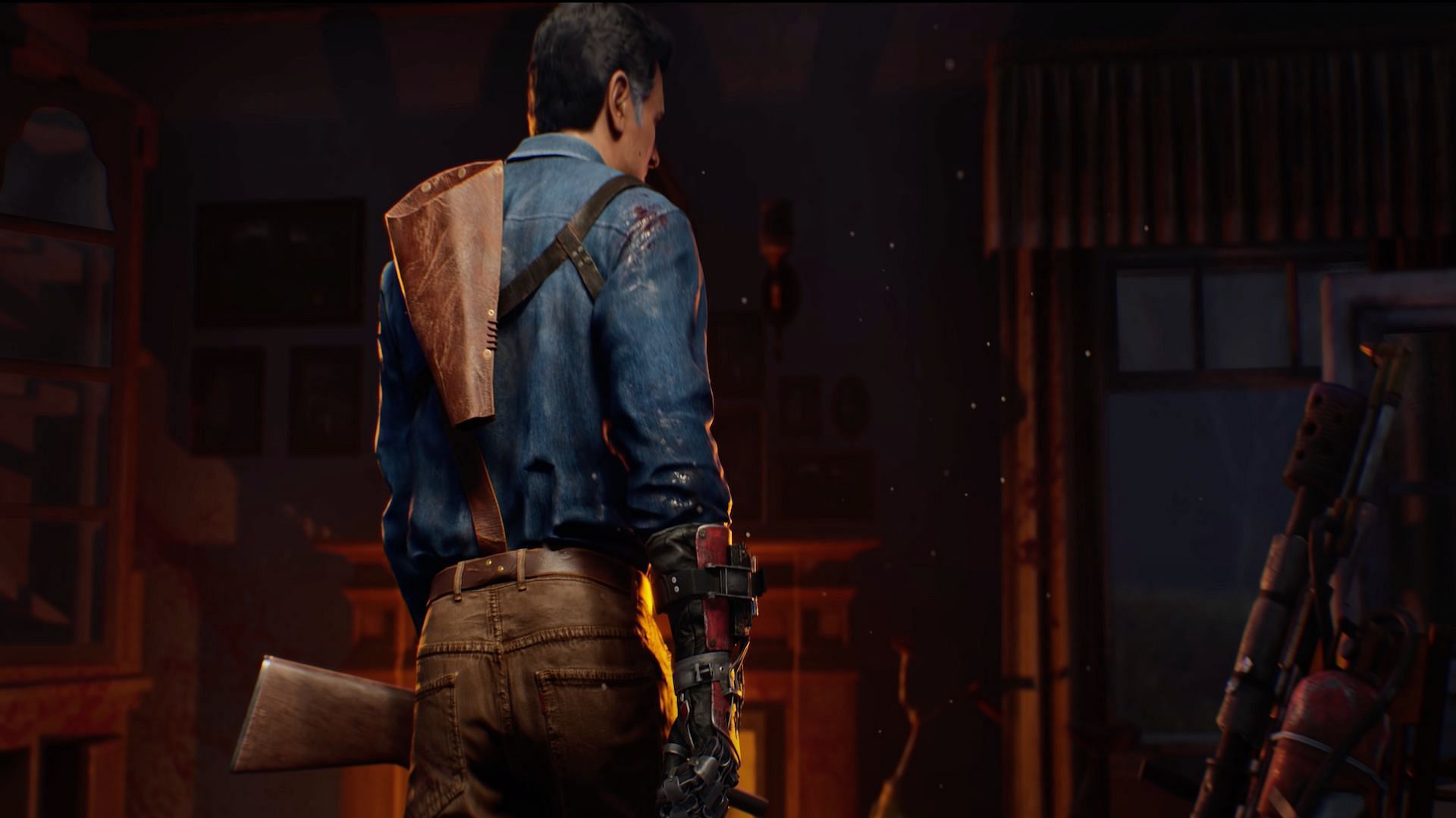 Evil Dead: The Game players can win as a Survivor with these tips (Image via Saber Interactive)