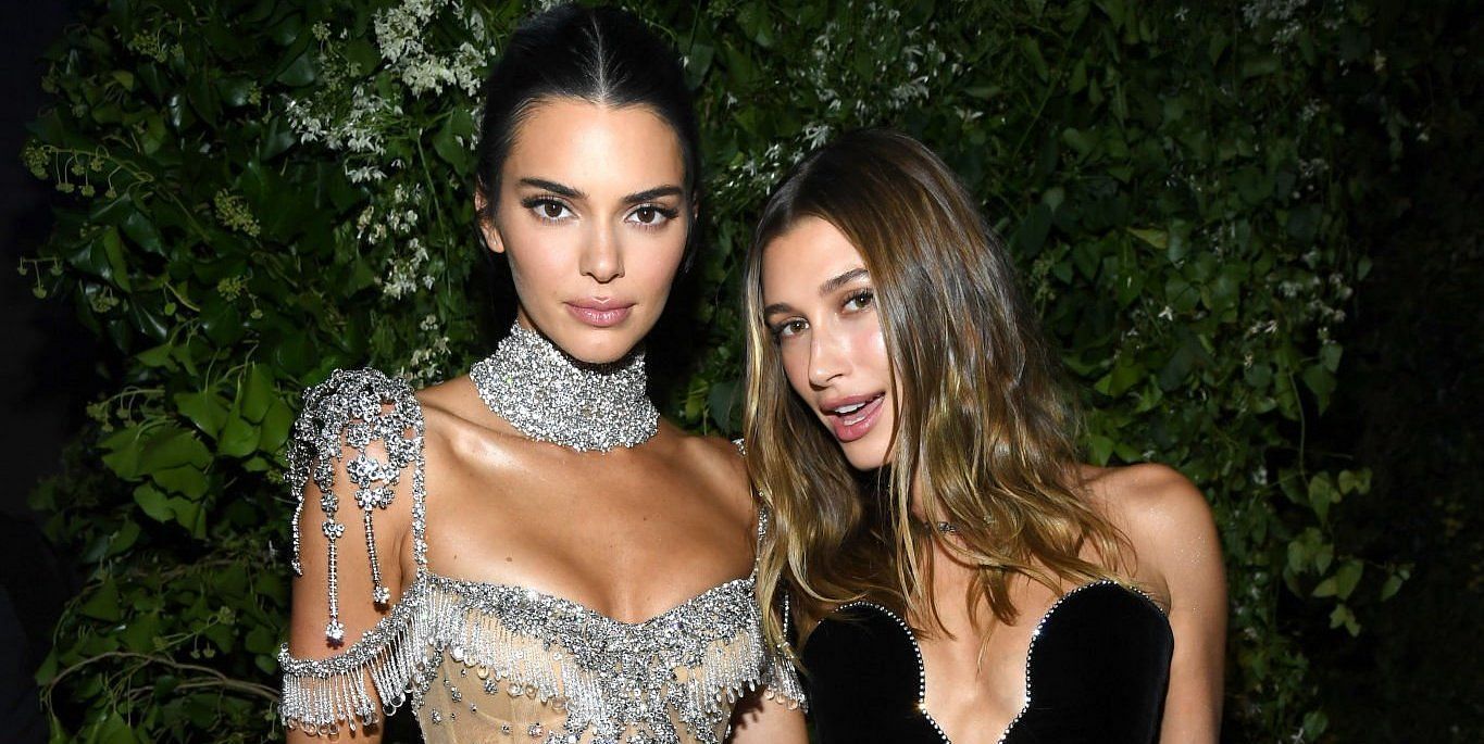 Kendall Jenner and Hailey Bieber&#039;s &quot;IV Drip Party&quot; came under scrutiny online (Image via Kevin Mazur/Getty Images)