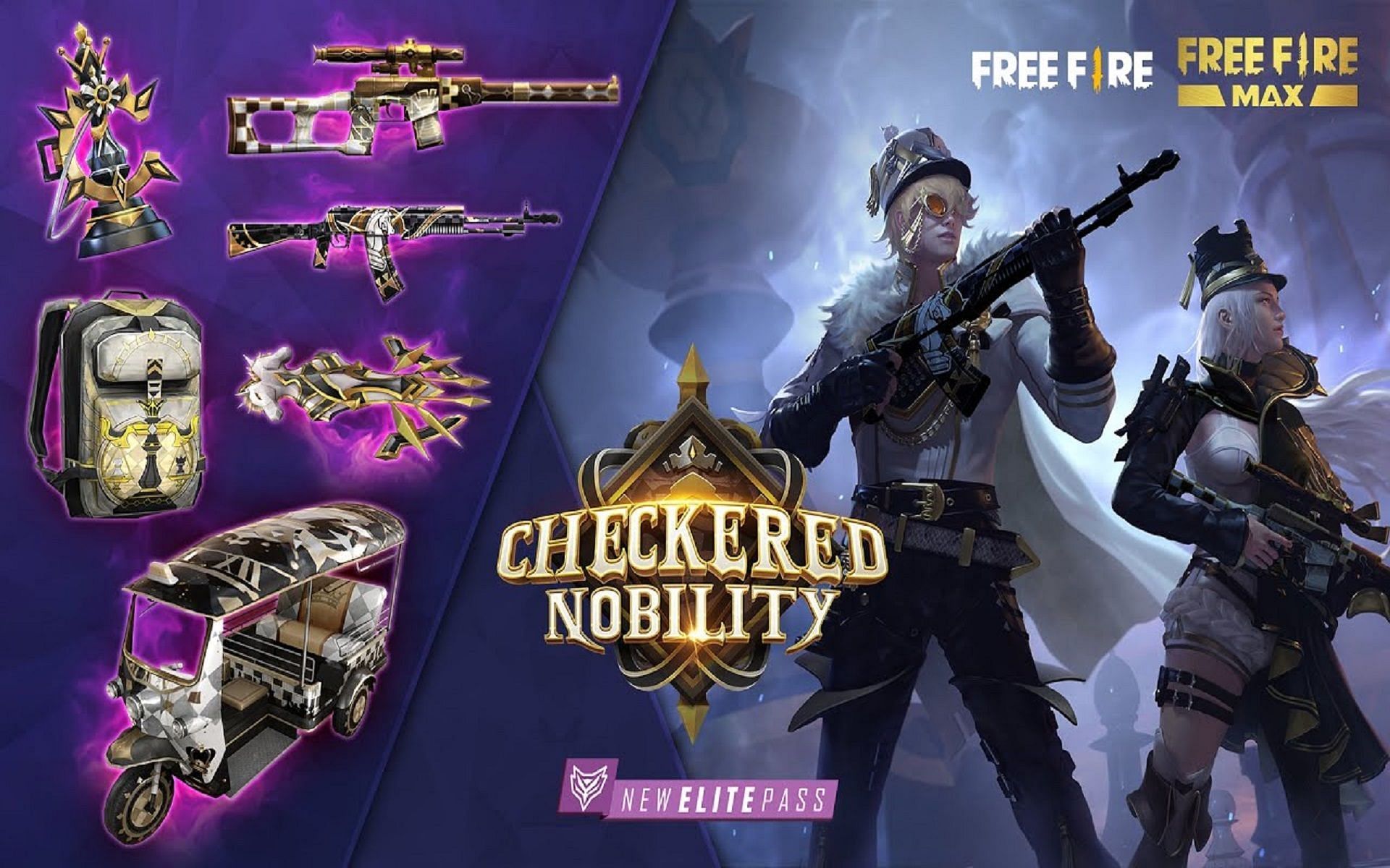 The new Free Fire Elite Pass (Image via Garena)