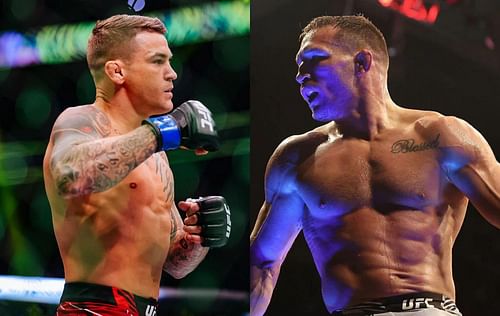 Dustin Poirier (left) & Michael Chandler (right)