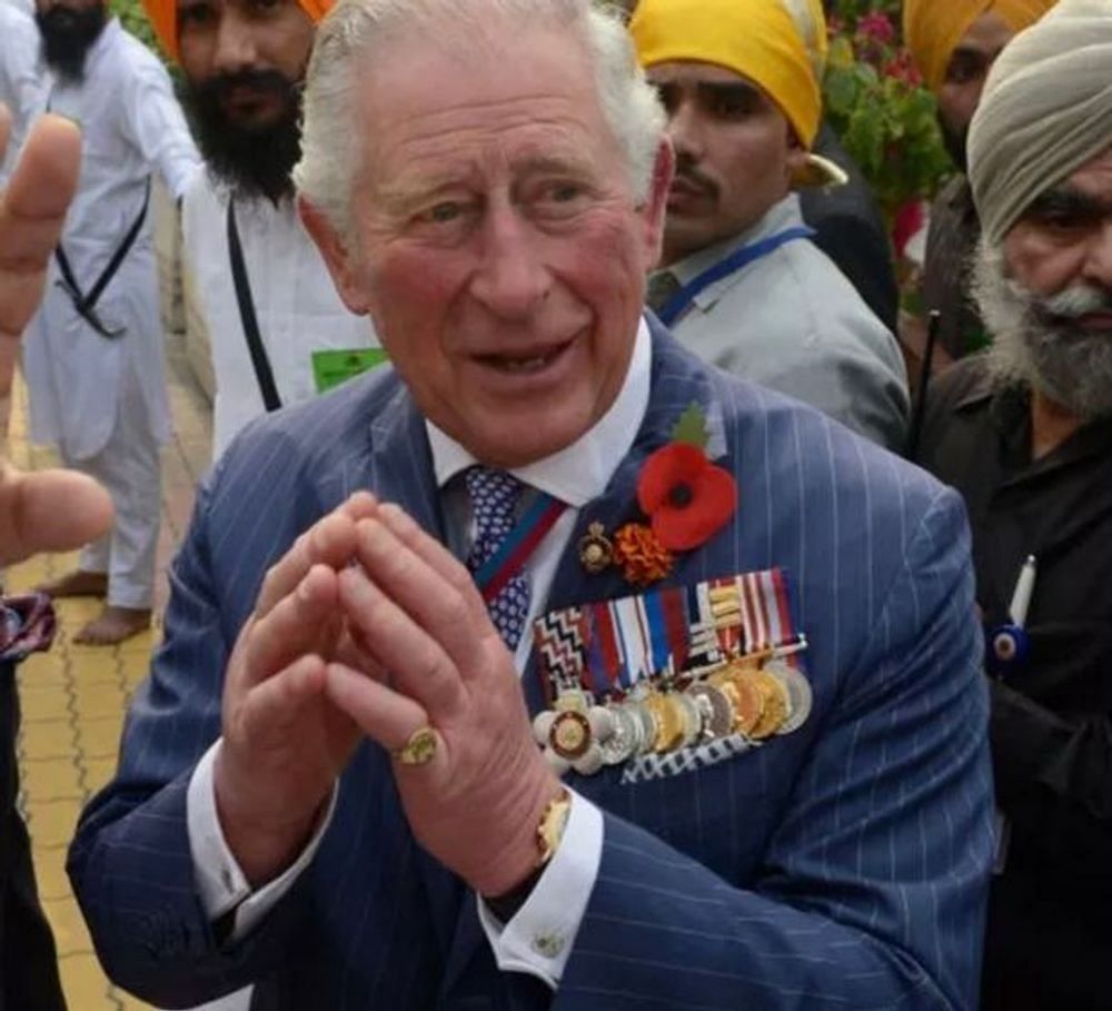 Prince Charles in New Delhi (Image via Getty Images)