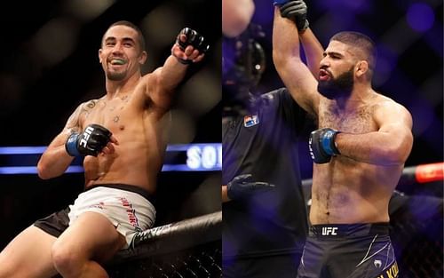 Robert Whittaker (left), Jacob Malkoun (right) [Images courtesy: @robwhittakermma and @jacobmalkoun via Instagram]