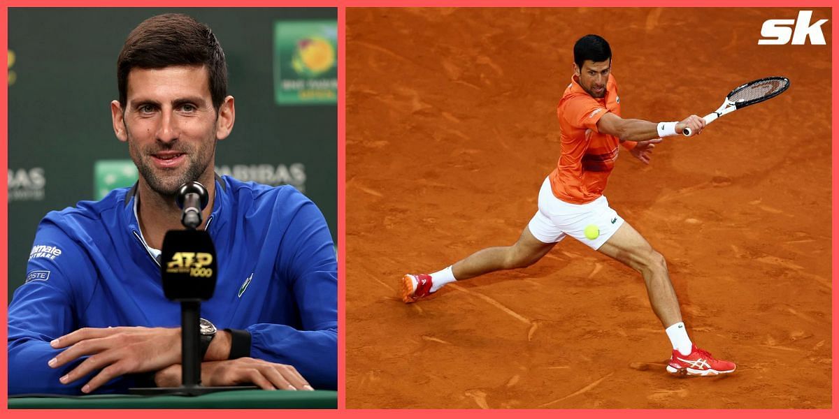 Novak Djokovic is pleased with himself for the way he began his campaign at the 2022 Madrid Masters