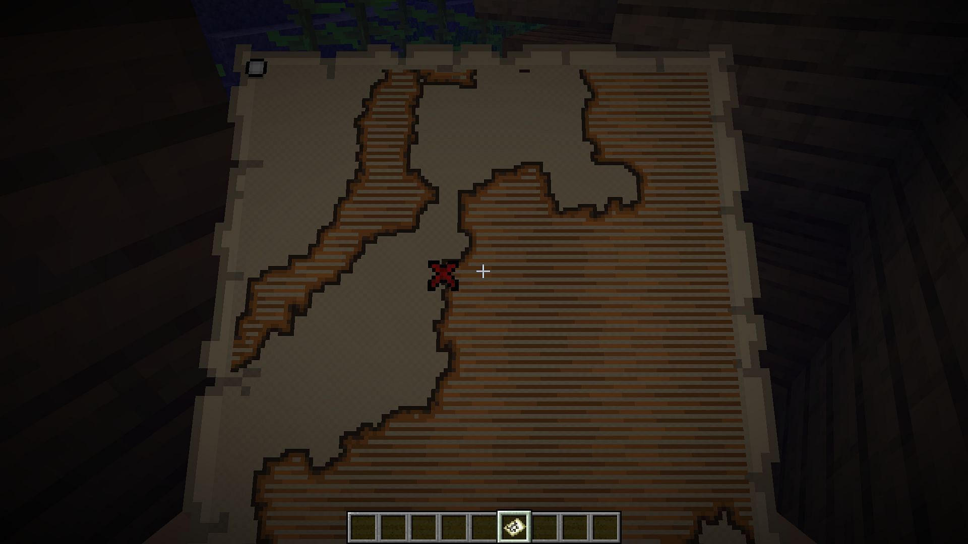 Undiscovered treasure map (Image via Minecraft 1.18)