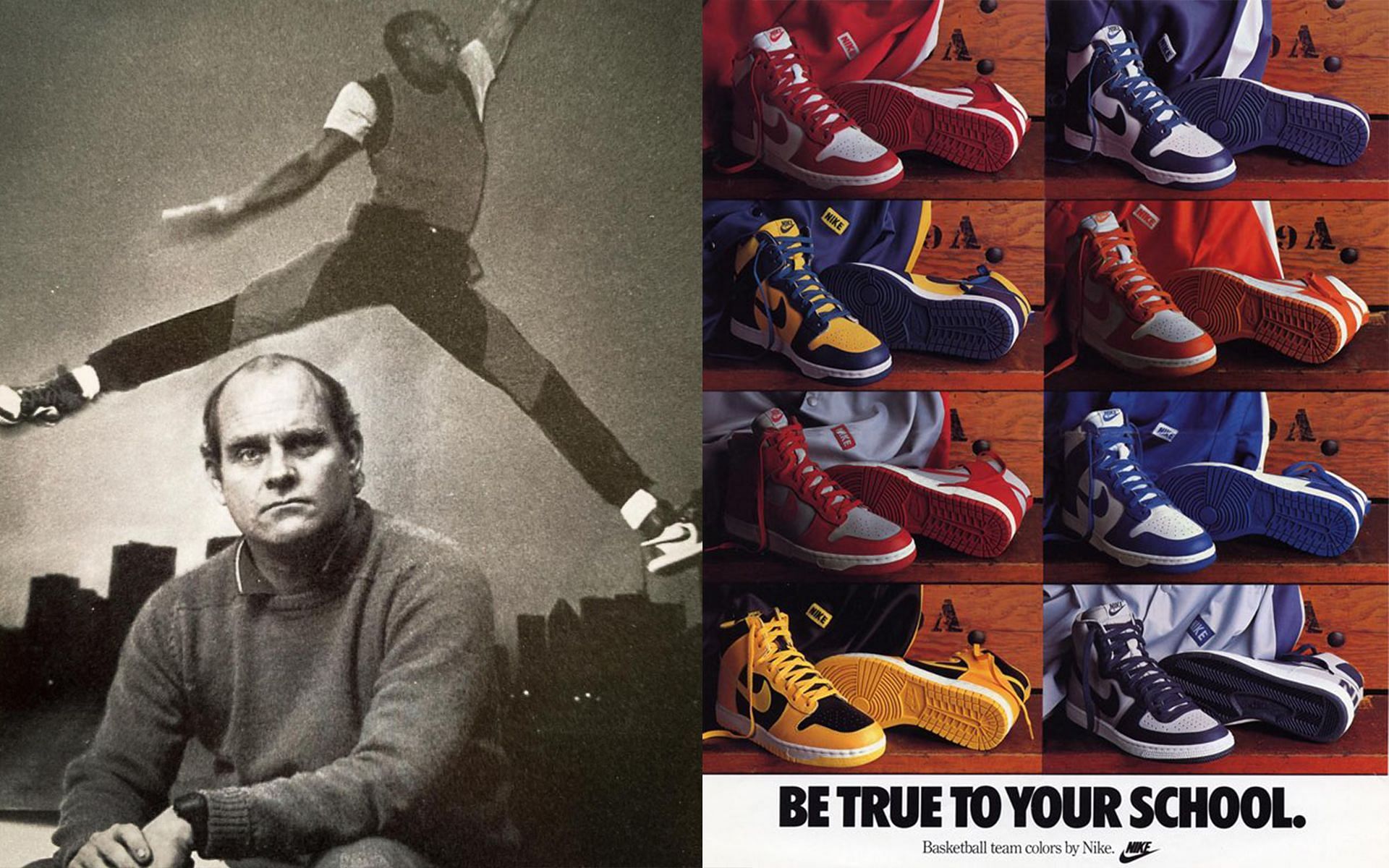 Air Jordan 1 designer, Pete Moore, died at 78 ( Image via @max_amil/ @mrzoliot/ Twitter)