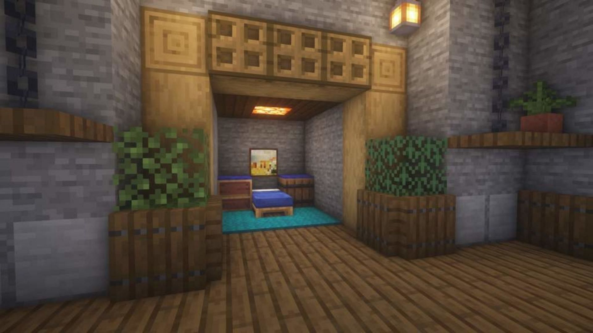 Underground bases can be some of the most secure in the game (Image via Umibogaming/Minecraft Amino)