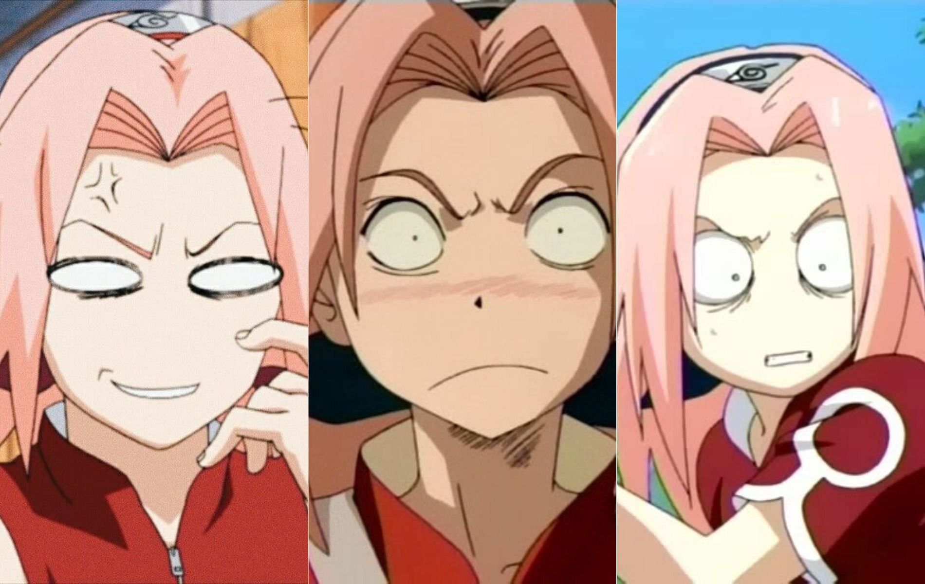 sakura funny face