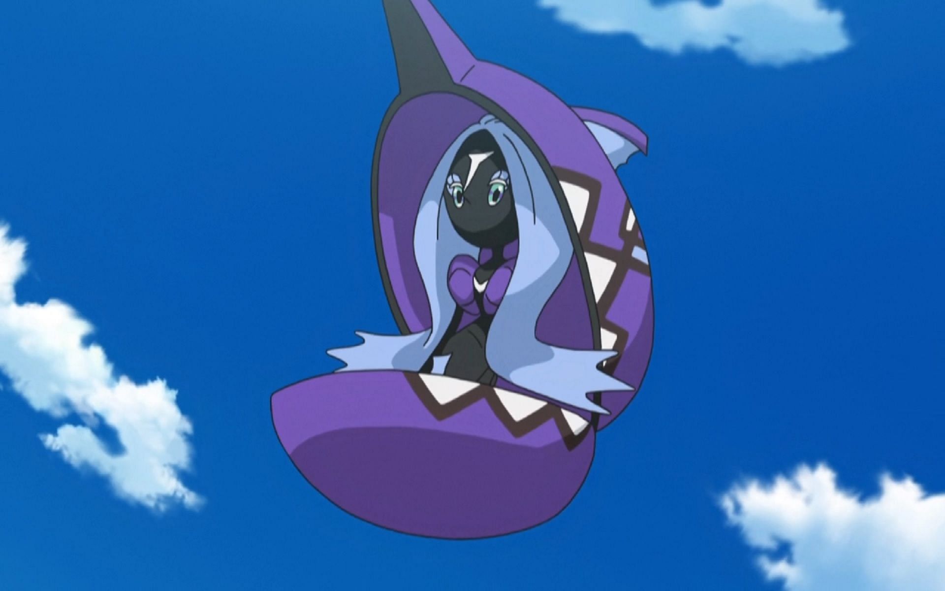 Tapu Fini as it appears in the anime (Image via The Pokemon Company)