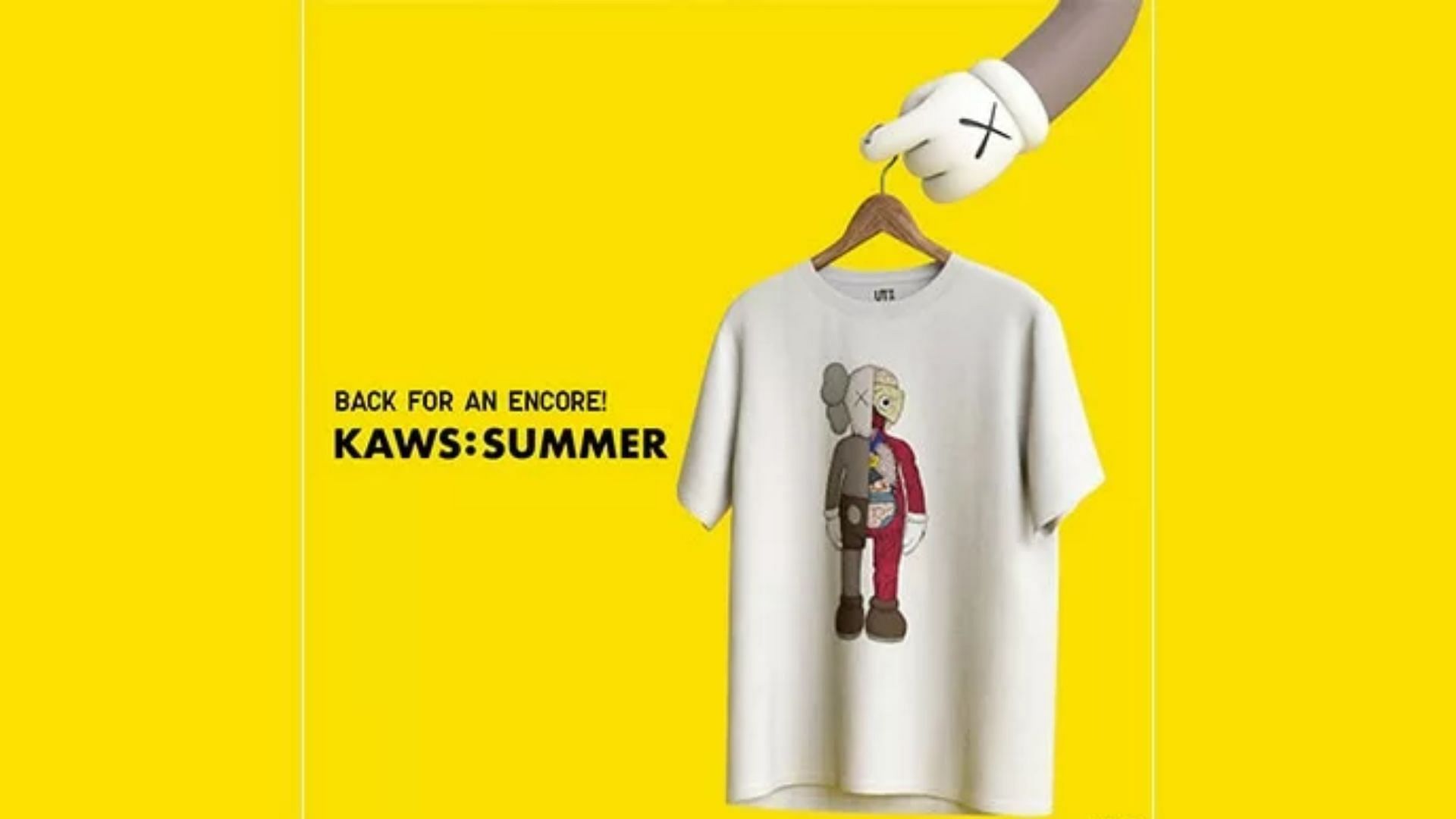 Kaws collection from 2019 (Image via Uniqlo UT)