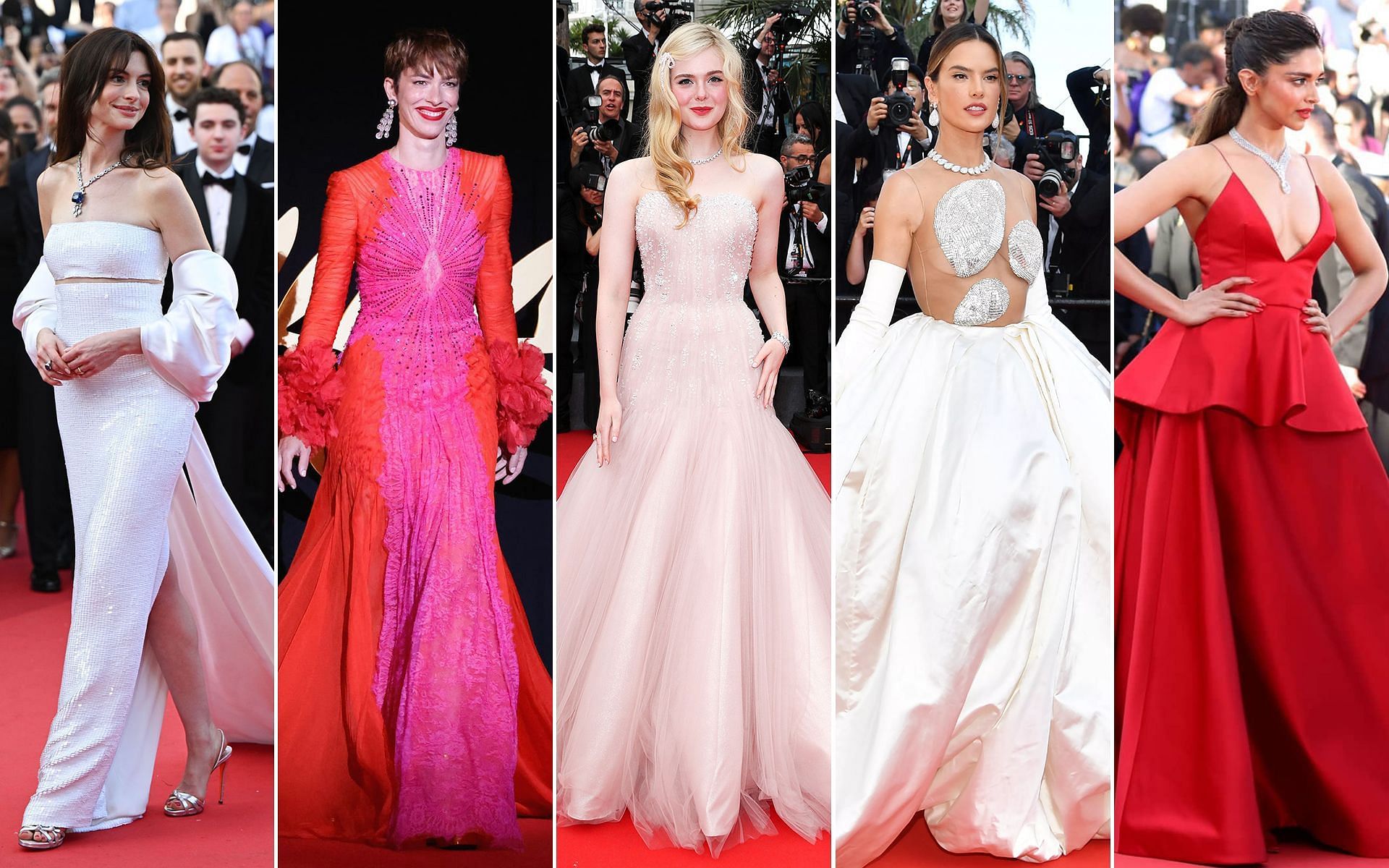 The best red carpet dresses from Cannes