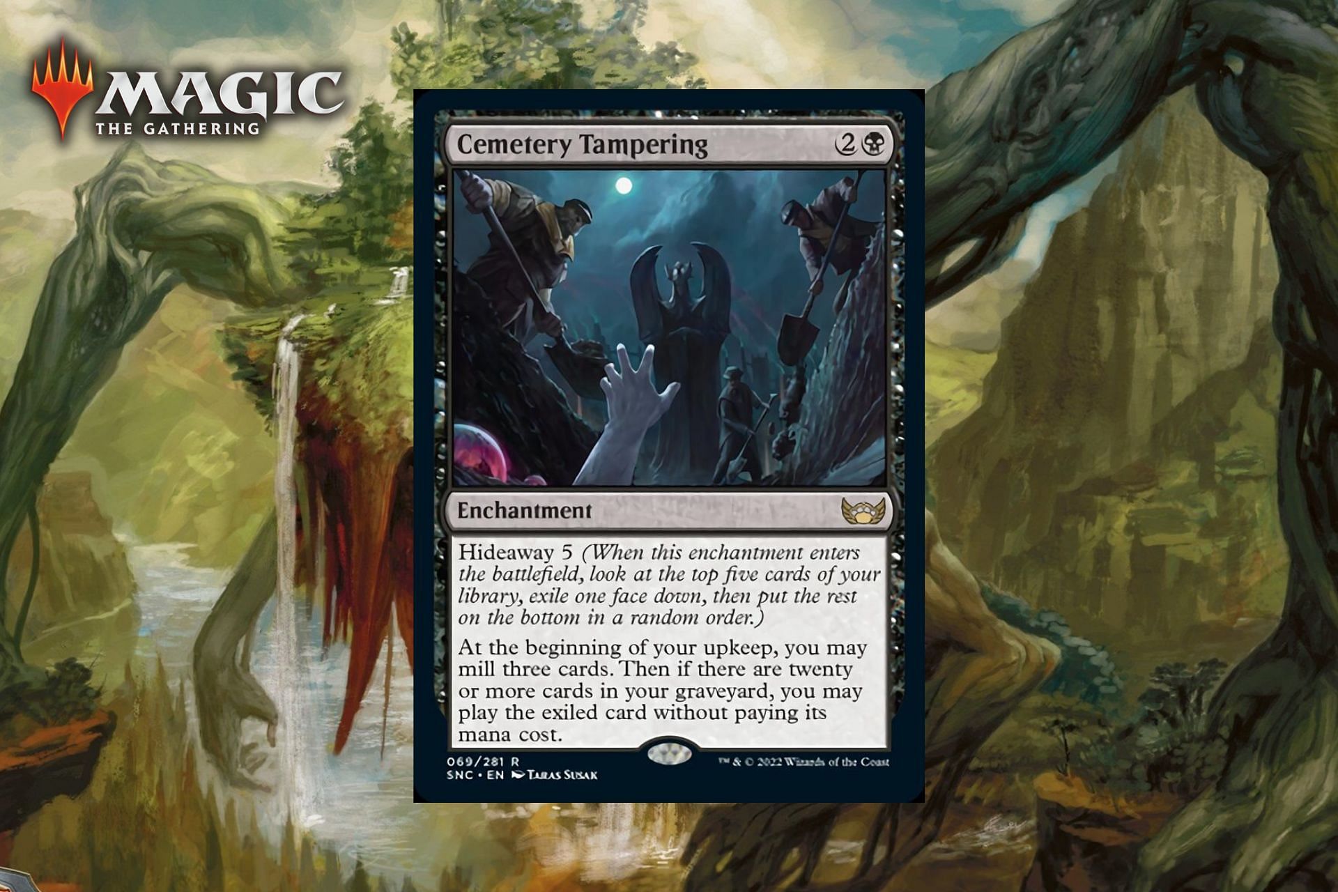 It is very satisfying to drop a 15-cost creature for 0 mana (Image via Wizards of the Coast)