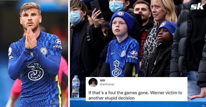 “Stupid decision”, “What a goal that could have been” – Chelsea fans feel ‘robbed’ as referee rules out opening goal from Werner against Wolves