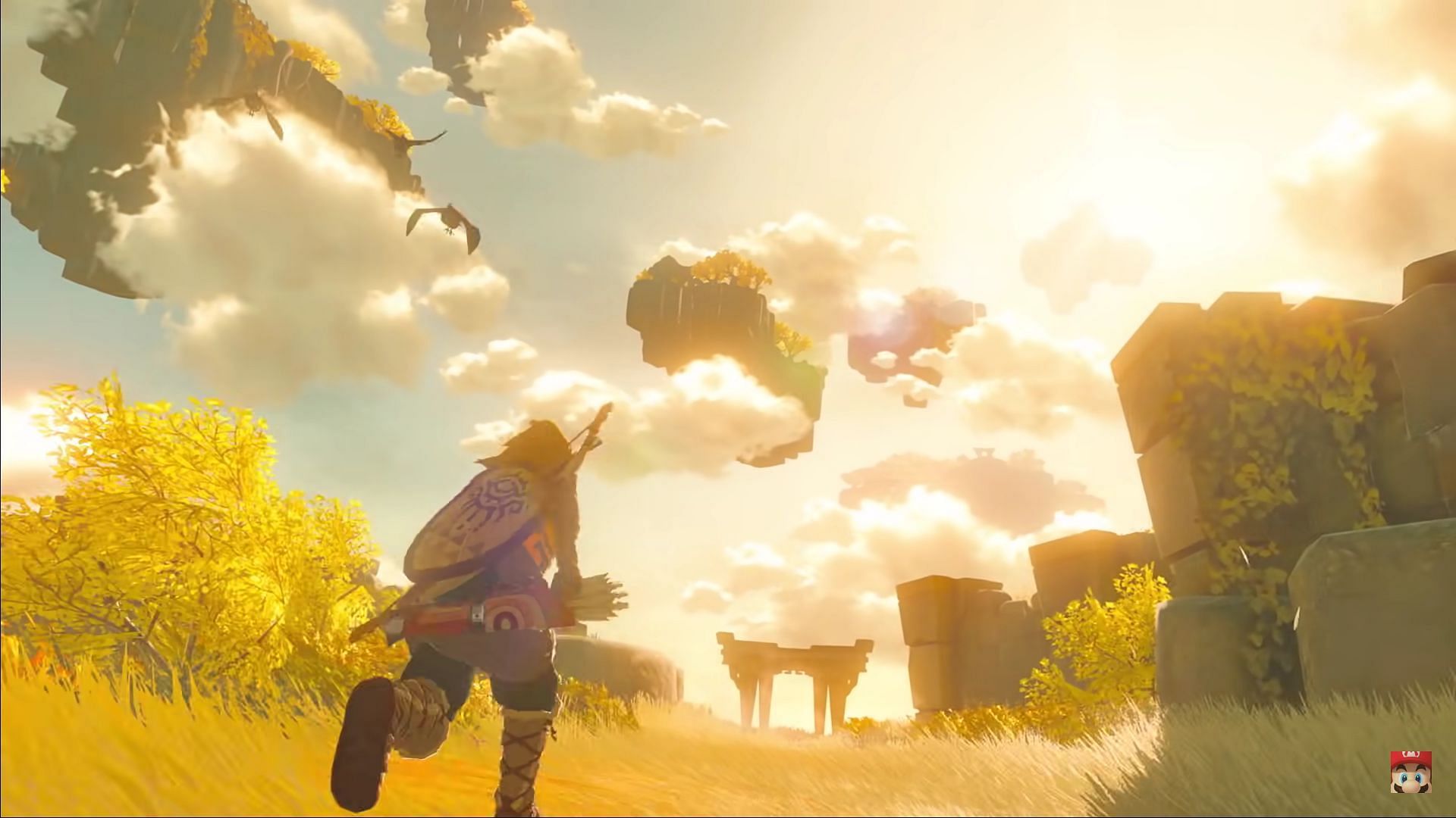 A still from Legend of Zelda: Breath of the Wild 2&#039;s trailer (Image via Nintendo)