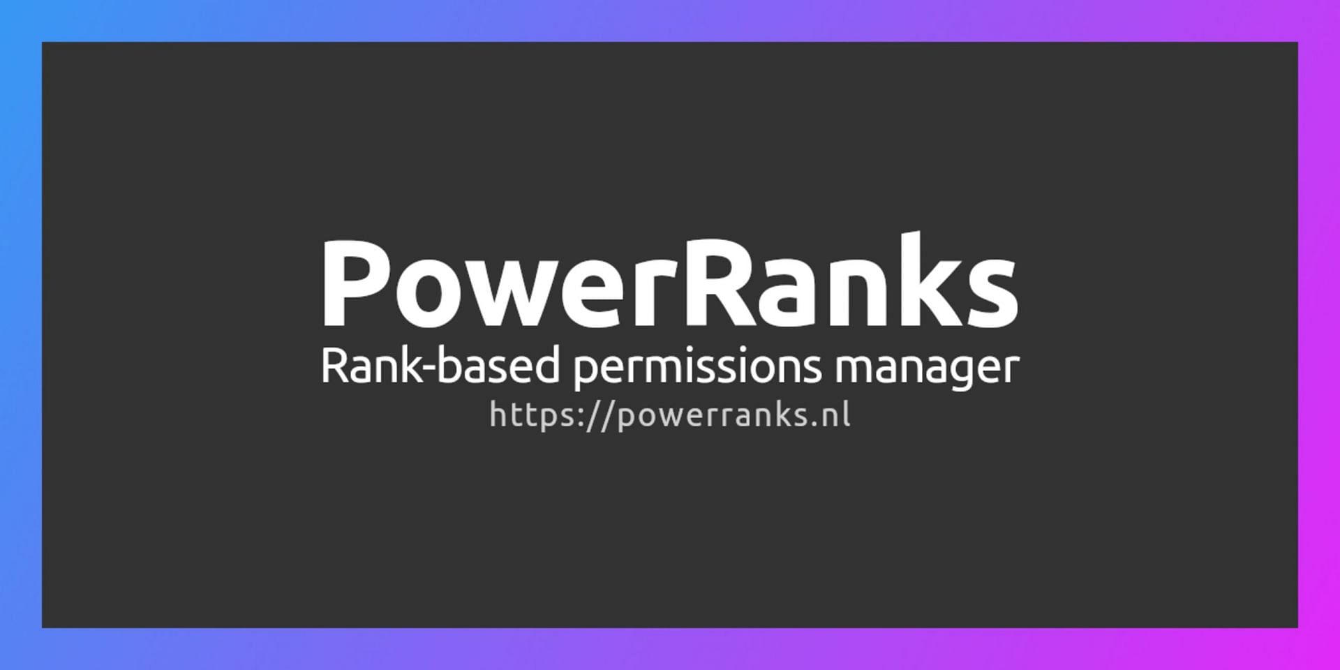 PowerRanks adds easily configurable ranks to players&#039; servers (Image via Svenar_nl/CurseForge)