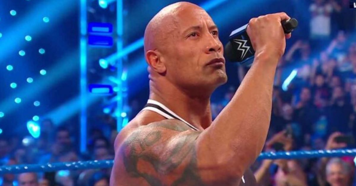 The Rock, during his promo on WWE SmackDown in 2019