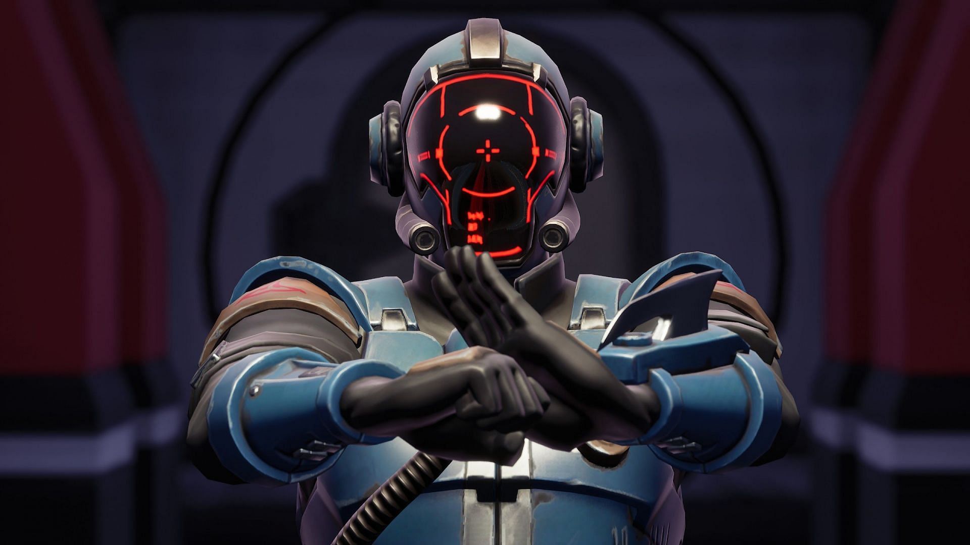 The Visitor is the first member of The Seven in Fortnite (Image via Epic Games)