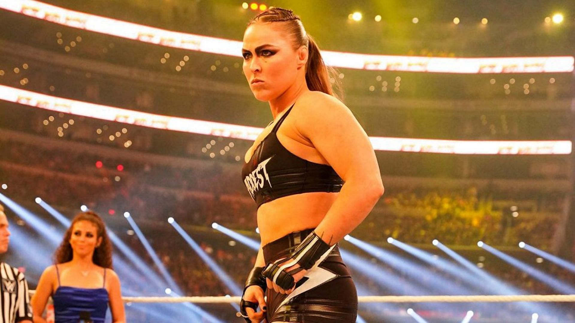 WWE Superstar Ronda Rousey/credit Sportskeeda