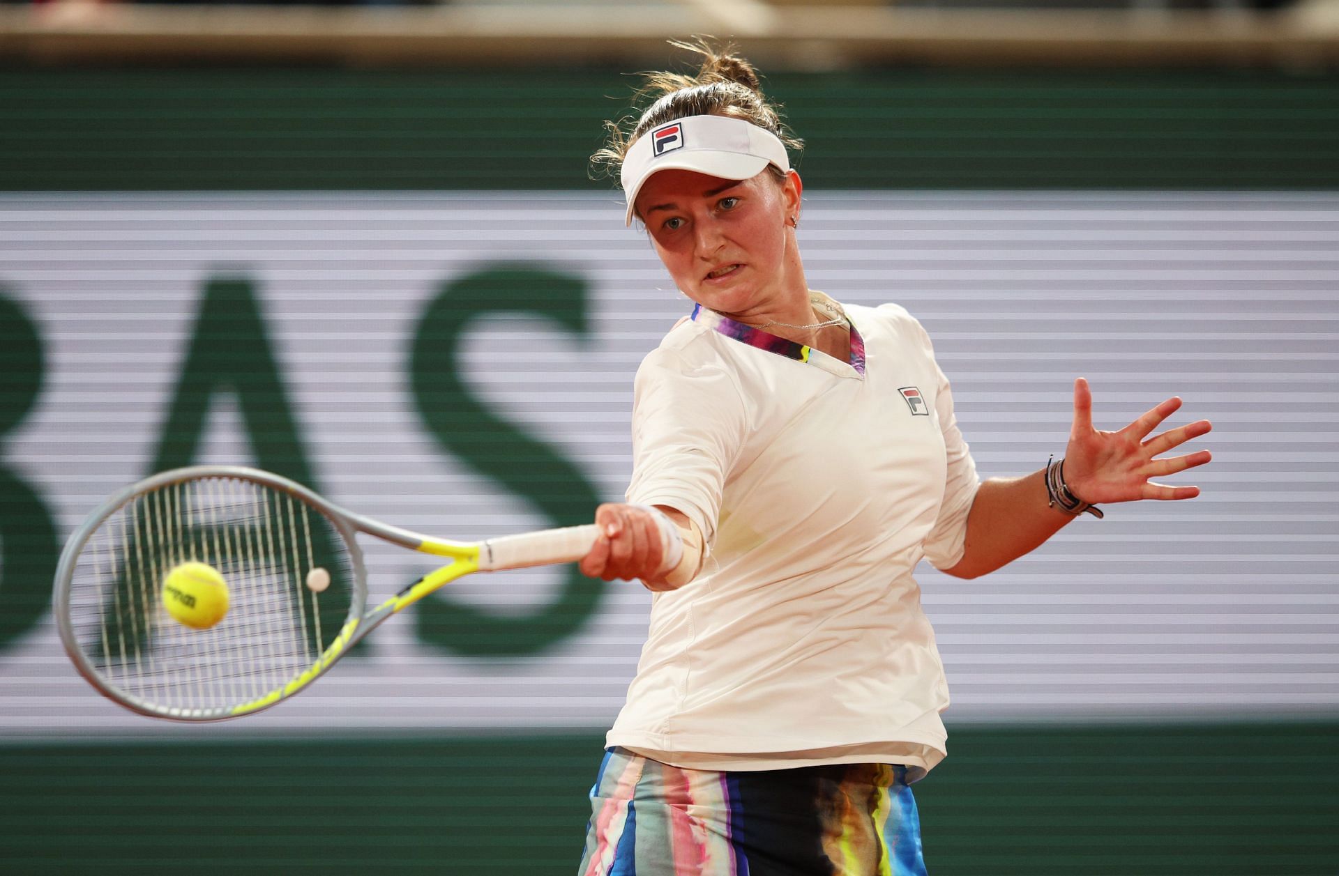 Barbora Krejcikova at the 2022 French Open - Day Two