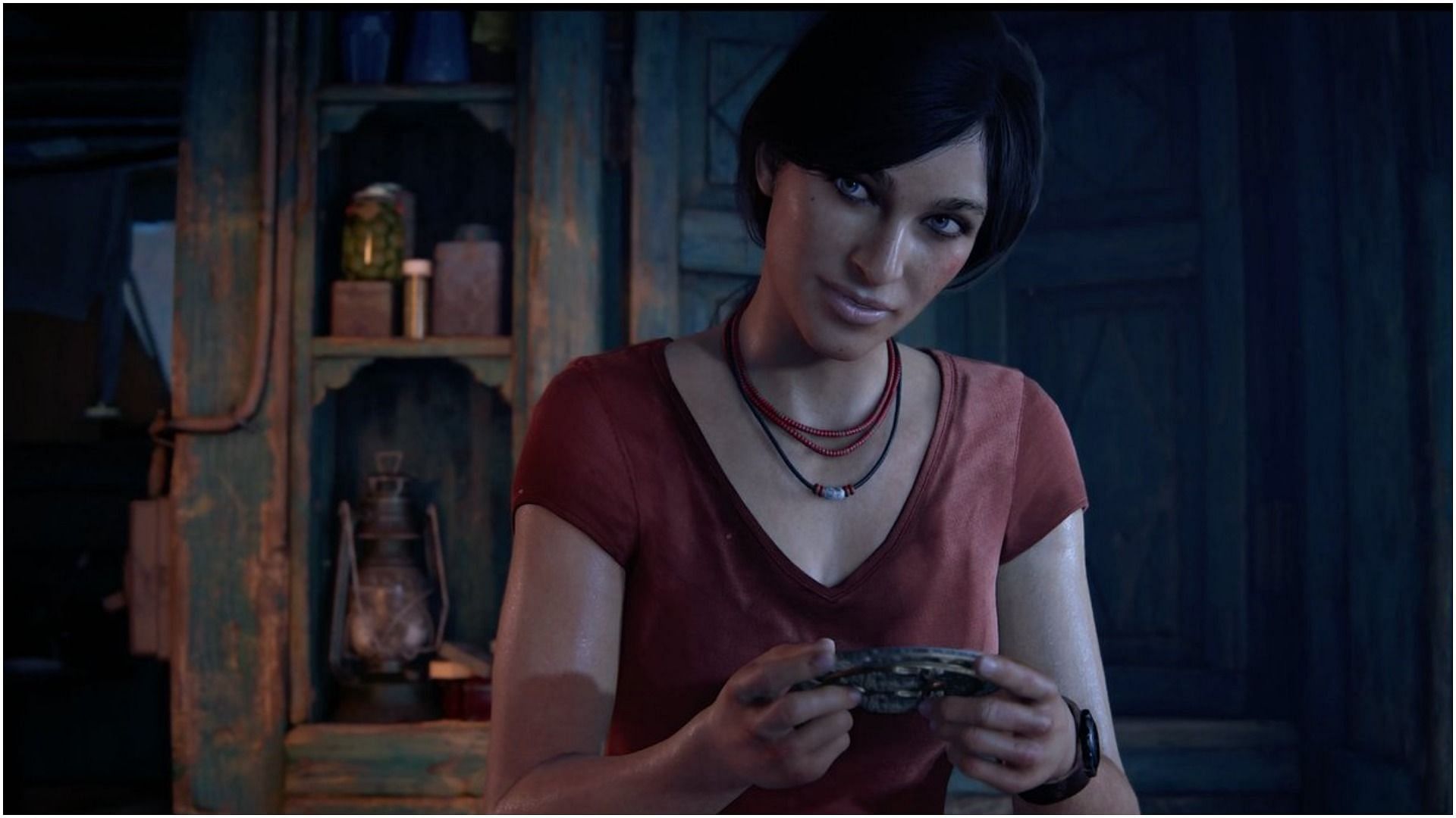 Chloe Frazer is an important character throughout Uncharted (Image via Naughty Dog)