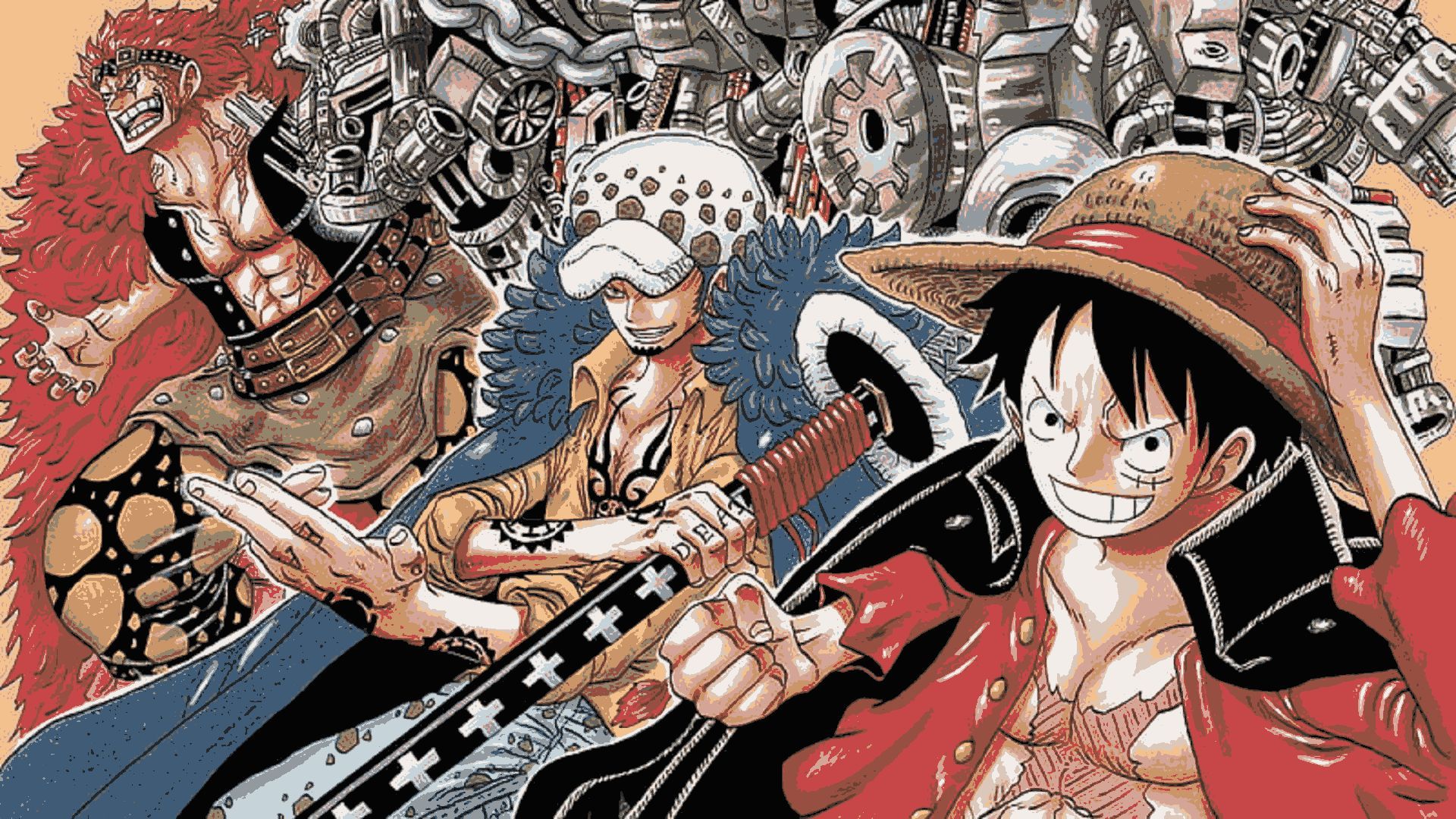 Toei Animation on X: The great battle over the title of King of the  Pirates commences! #OnePiece episode 1017 premieres tonight! 🏴‍☠️   / X