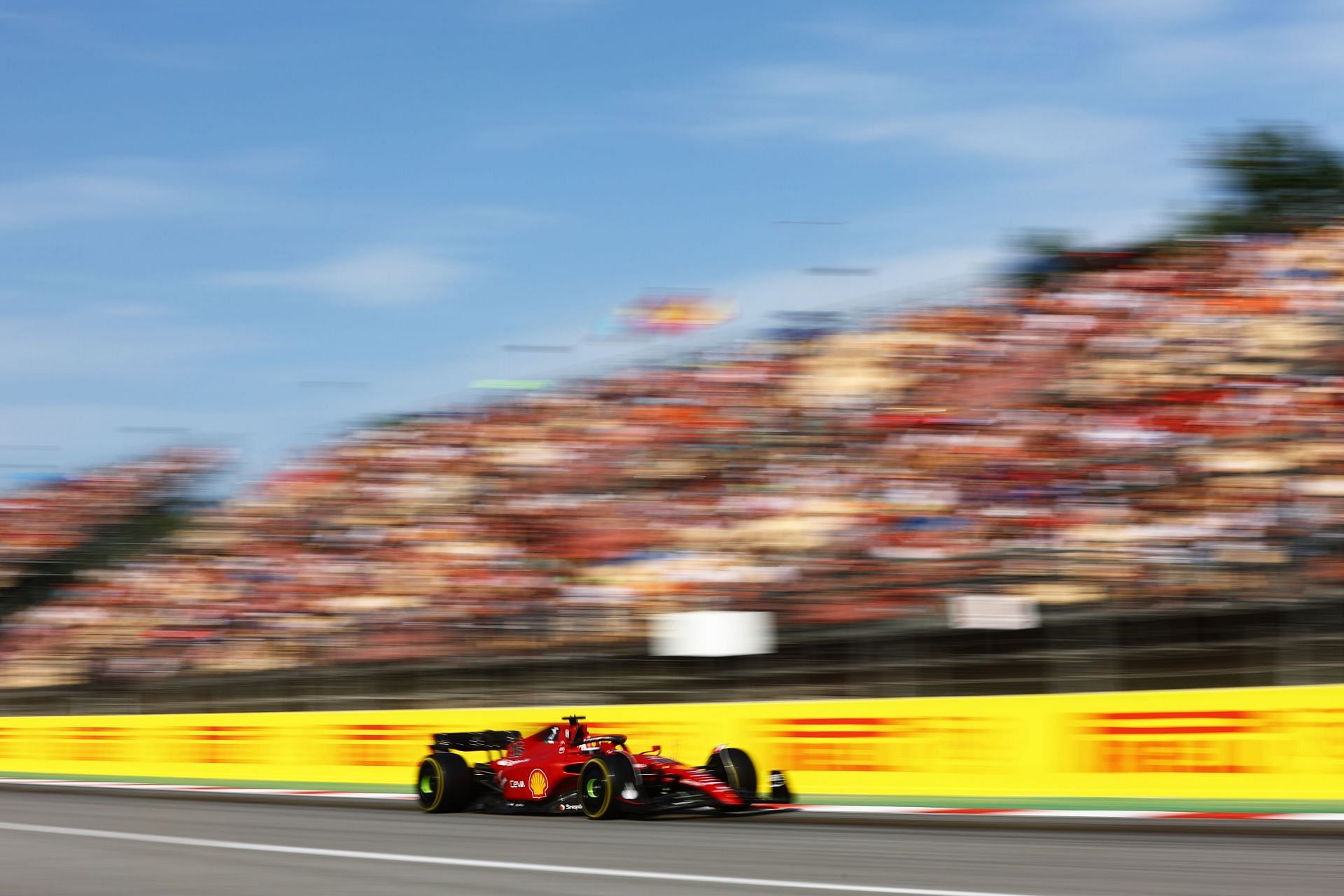 Ferrari appeared to be very fast around the Spanish GP track