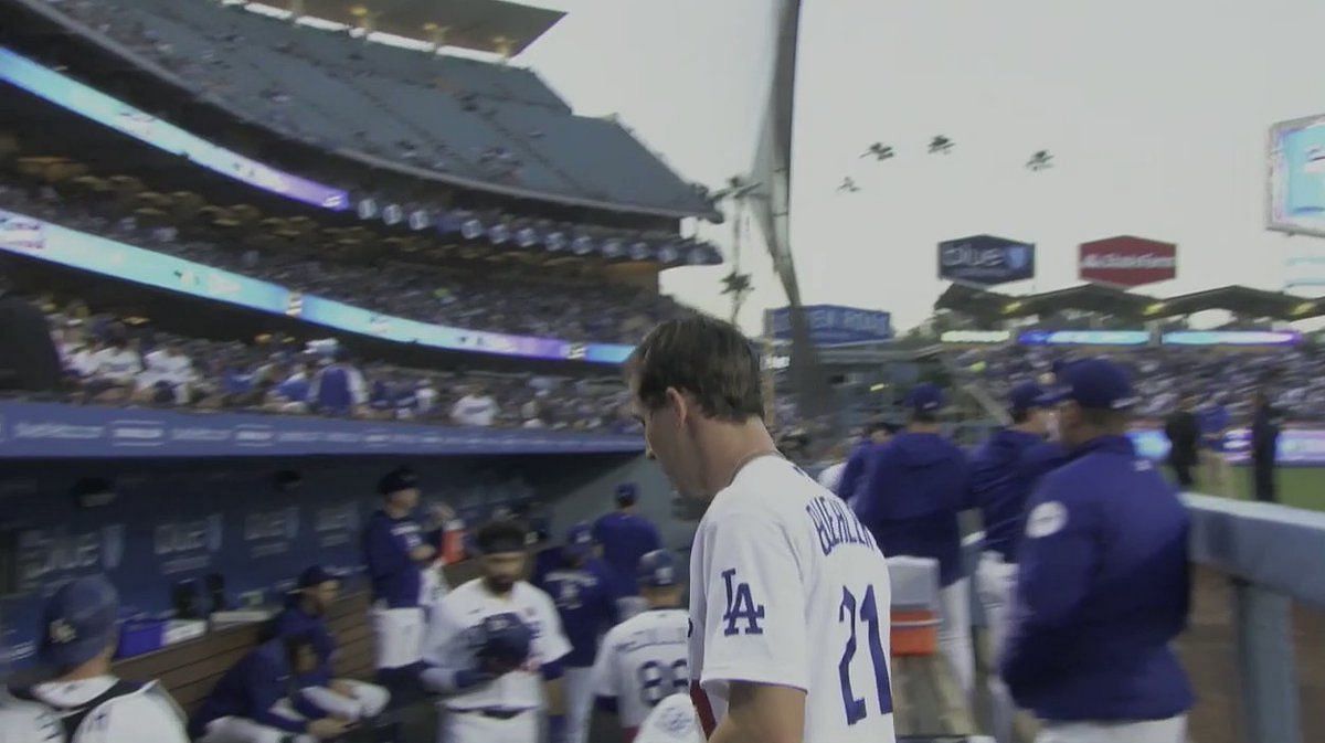 Dodgers ace Walker Buehler tells batter to sit the f—k down, is