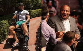 Conor McGregor is being considered for 155lbs title contention despite not having merit, says Daniel Cormier - "You can't roll the guy out there in a wheelchair"