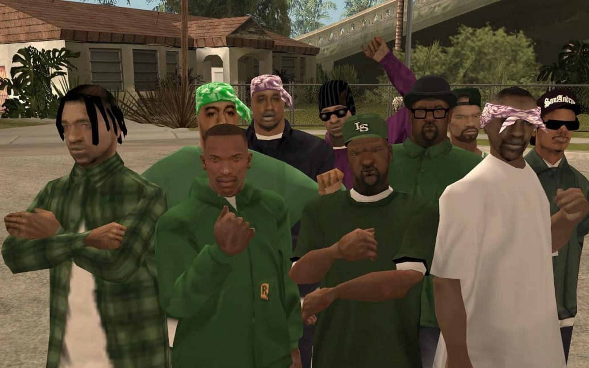 Gang war in gta 5 фото 55