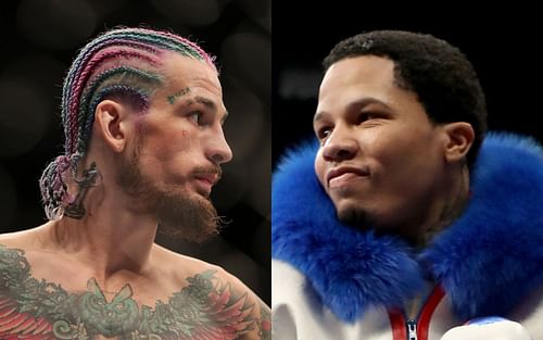 Sean O'Malley (L) and Gervonta Davis (R)