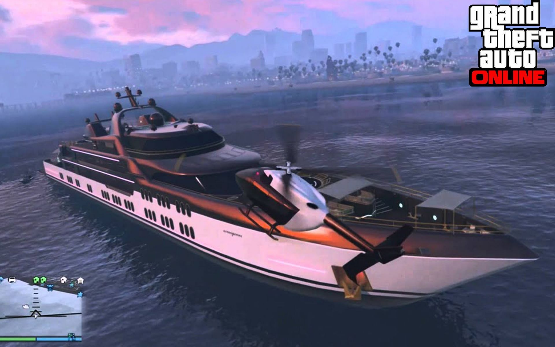 GTA Online has loads of overpriced items, but none surpasses the yacht (Image via Sportskeeda)