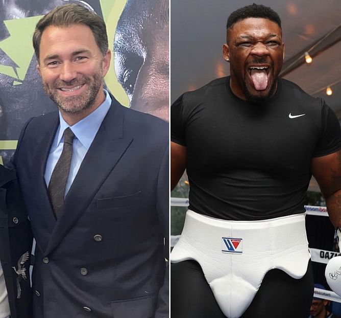 Eddie Hearn slams Jarrell Miller for past drug test failures