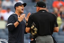 "Fu****g make the adjustment, you just missed the same fu****g call" - Gumslinging New York Yankees manager almost starts brawl, umpire refuses to budge