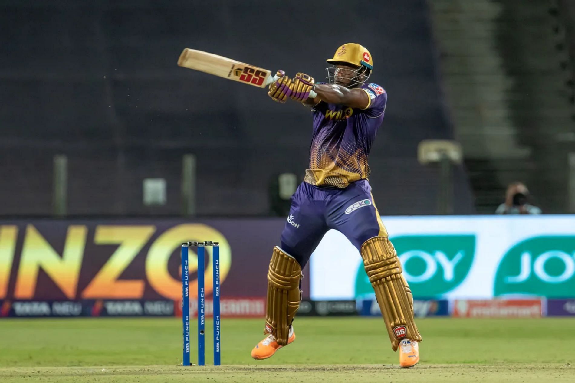 Andre Russell top-scored for Kolkata with the bat. Pic: IPLT20.COM