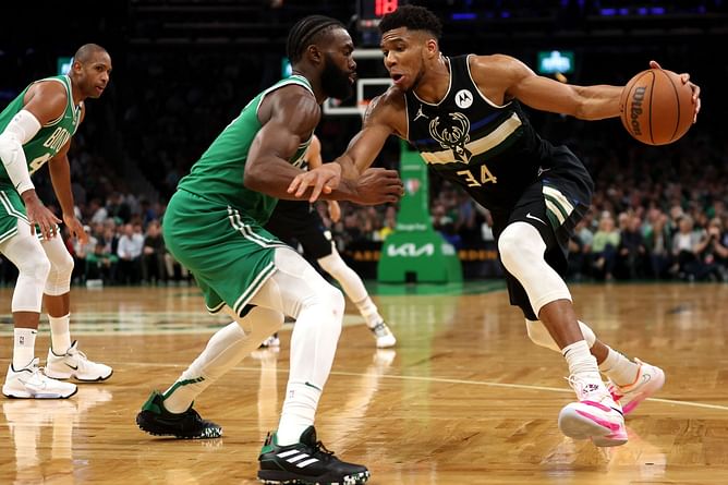 “Ime Udoka should take whatever fine is coming because this was a bunch of horses**t” - NBA World reacts to a controversial call as the Milwaukee Bucks win a close Game 3, Giannis praised for his performance