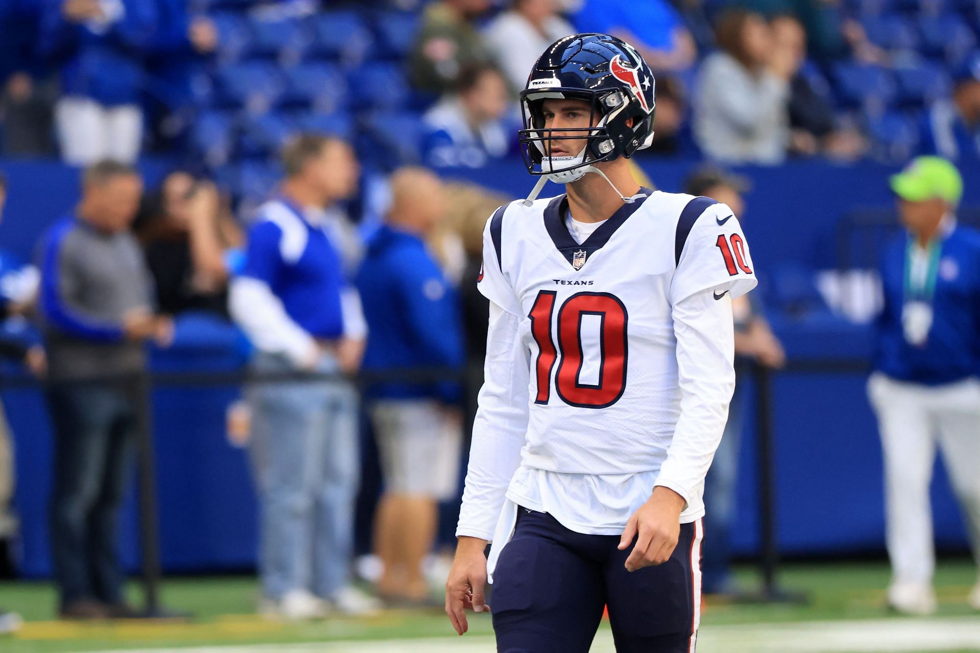 Houston Texans quarterback Davis Mills