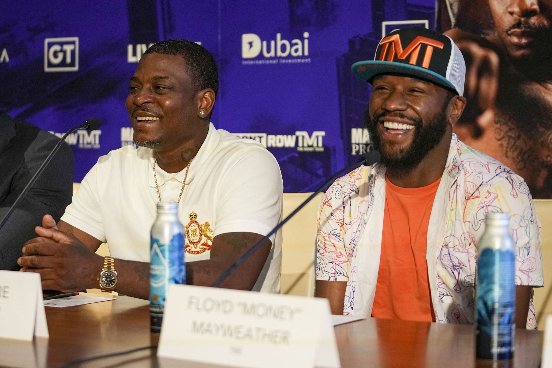 Floyd Mayweather Jr. v Don Moore - Press Conference [Image courtesy of Getty]