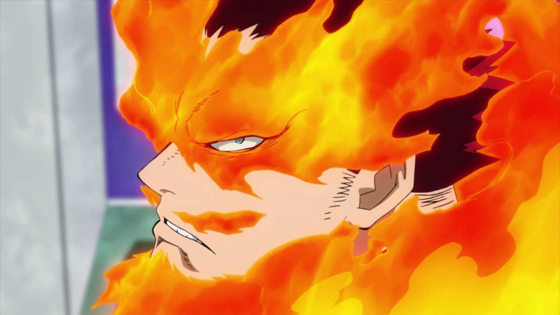 Endeavor became the number one hero after All Might (Image via Bones)