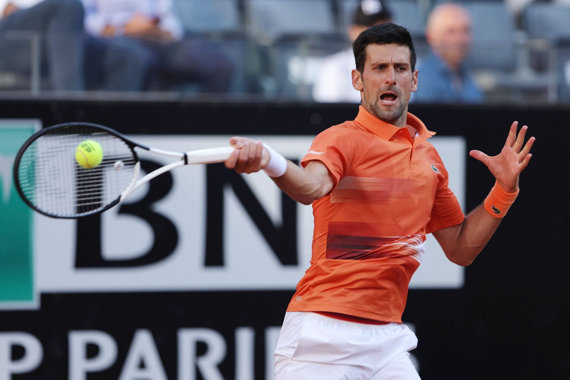 Novak Djokovic at the Internazionali BNL D&#039;Italia 2022 - Day Five