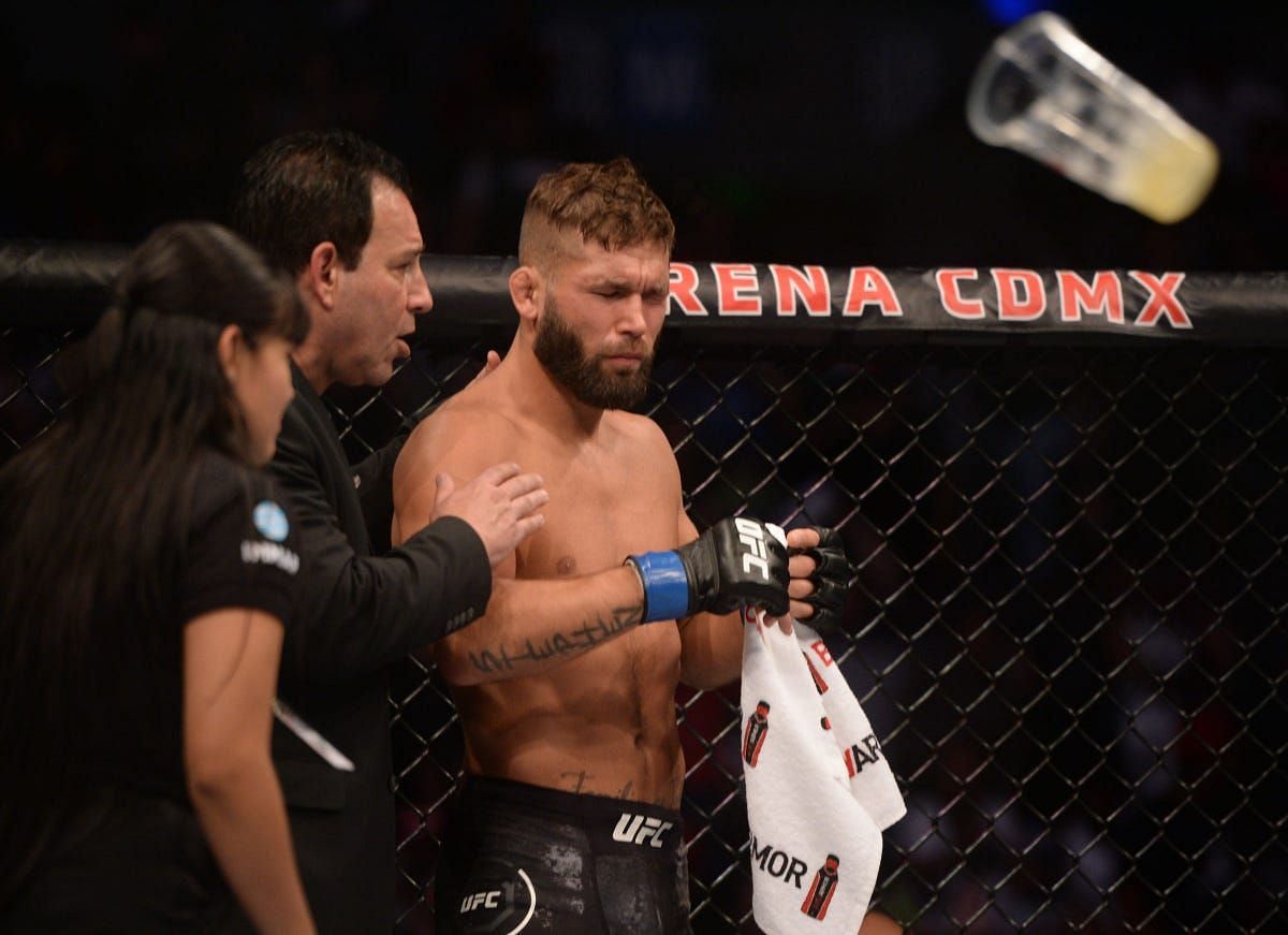 Jeremy Stephen was unable to continue in his headline bout with Yair Rodriguez due to an eye injury
