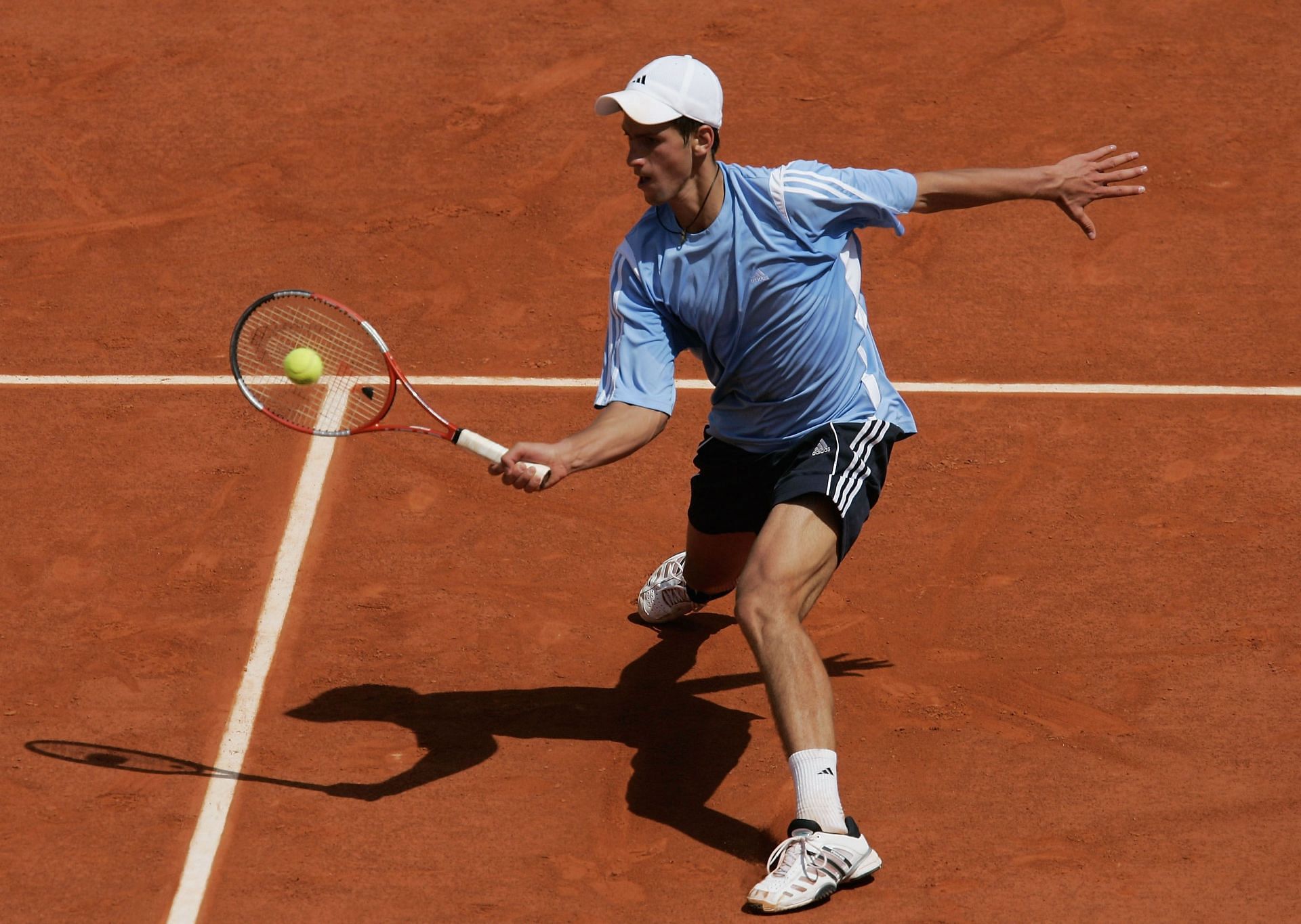 Novak Djokovic dropped only four games in his Roland Garros opener on Monday