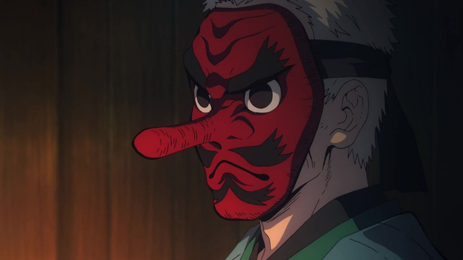 Urokodaki Sakonji as seen in Demon Slayer: Kimetsu no Yaiba (Image via Ufotable)